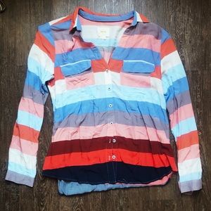 Anthropologie striped tunic top, 12